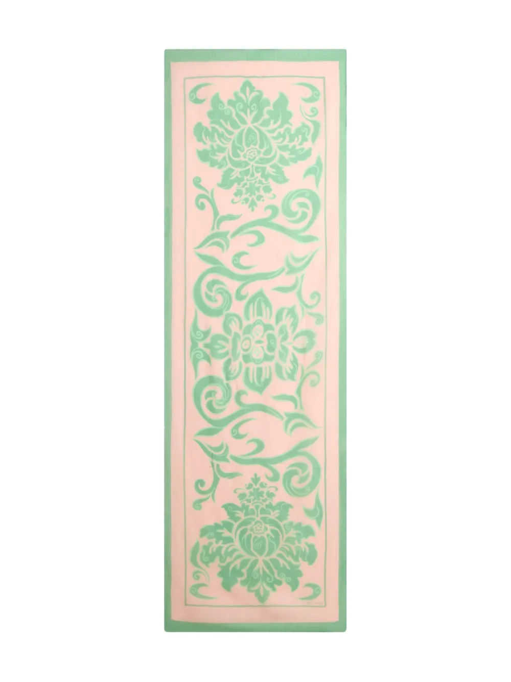ETRO floral-patterned rectangular scarf | Pink | Image 1