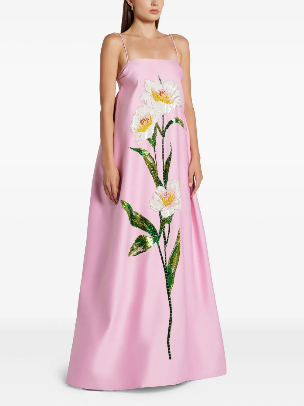 Leo Lin Maxi-jurk Roze