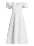Leo Lin Bella midi dress - White