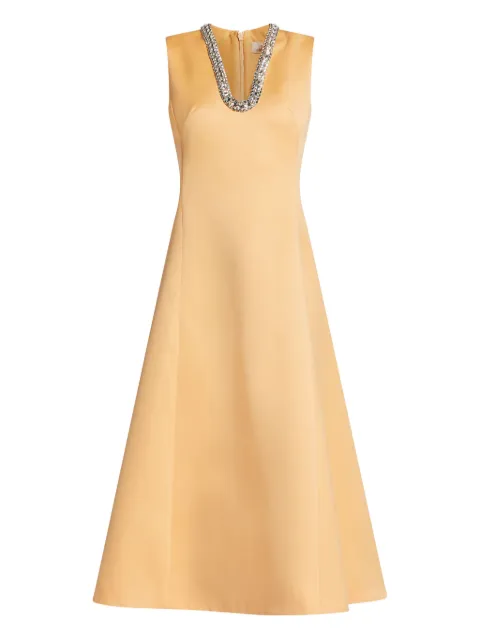 Leo Lin vestido midi Nicola