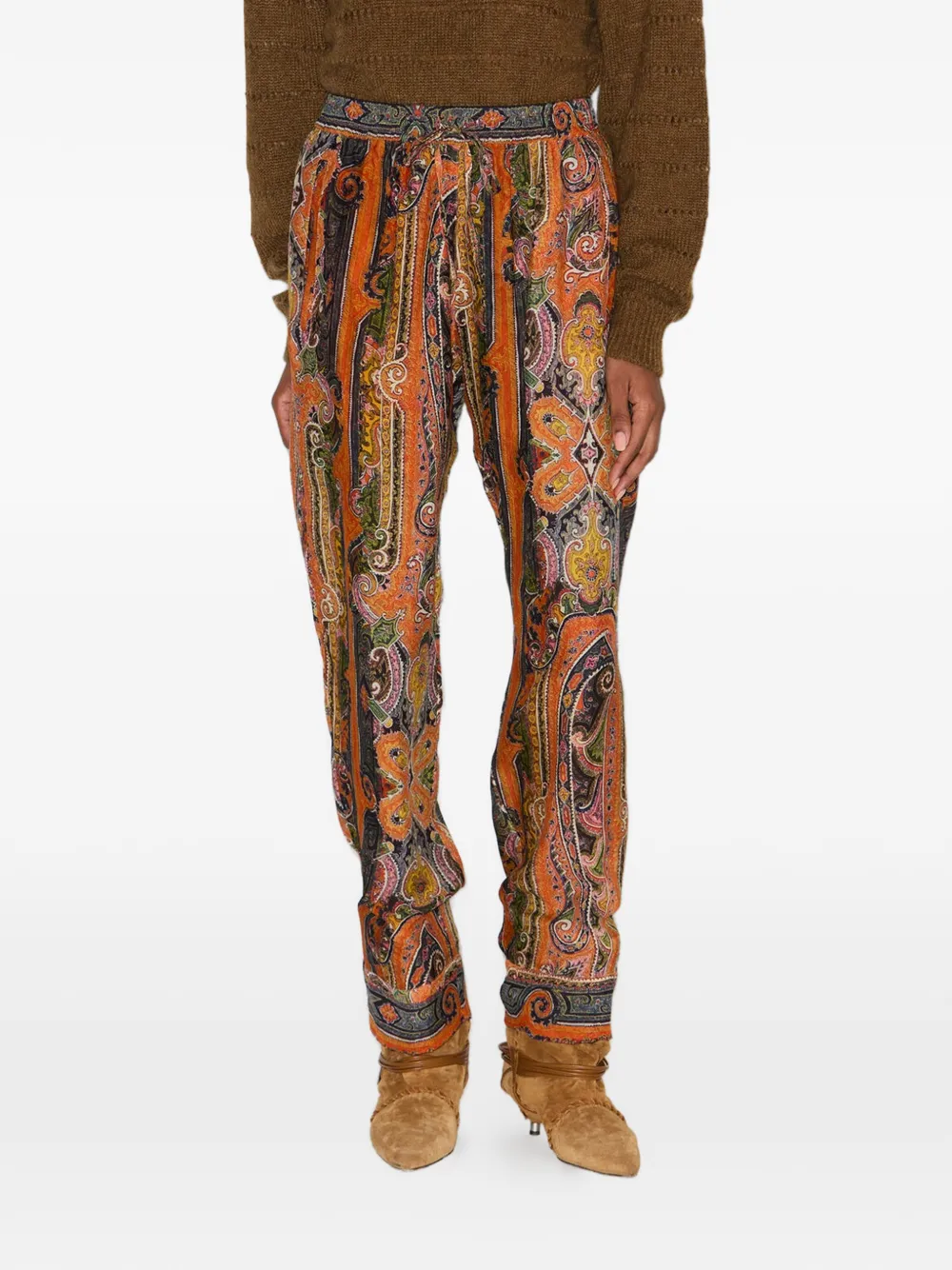 ISABEL MARANT Pantaloni Sydney - Arancione