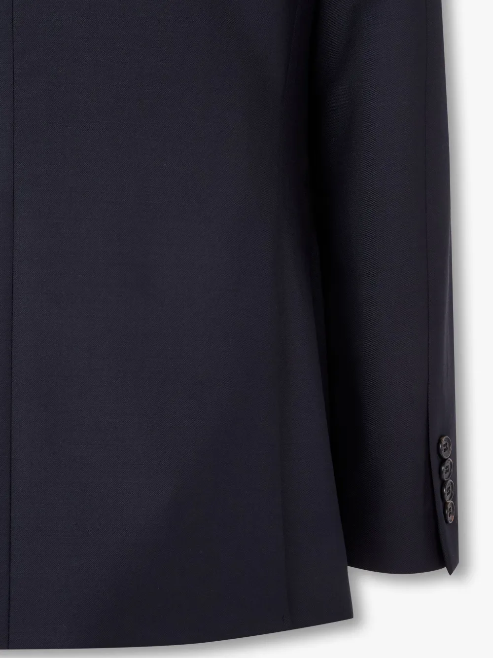 Man On The Boon. Wollen blazer Blauw