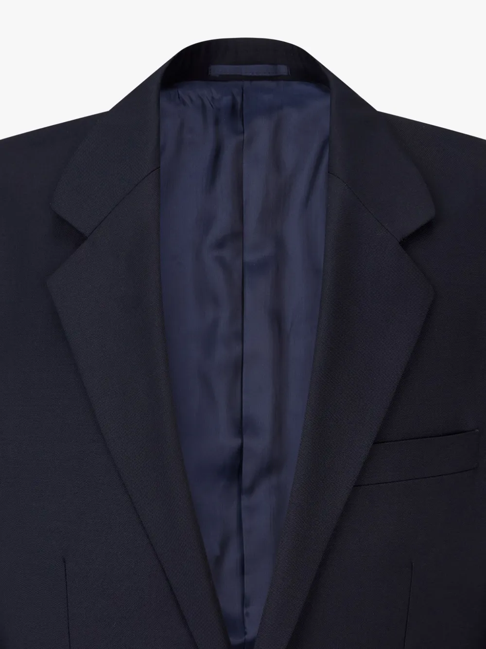Man On The Boon. Wollen blazer Blauw