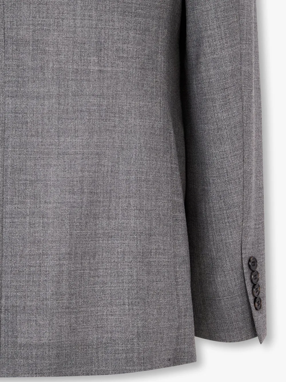 MAN ON THE BOON. NOTCHED-LAPELS WOOL BLAZER