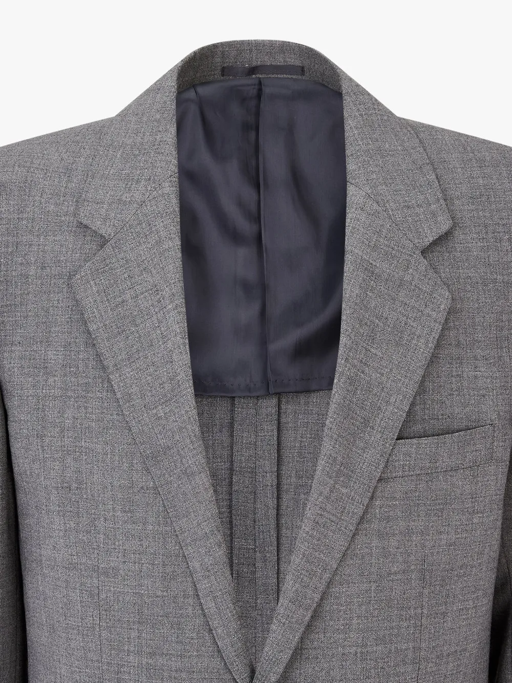 MAN ON THE BOON. NOTCHED-LAPELS WOOL BLAZER
