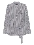 Comme des Garçons Homme Plus bow shirt - Black