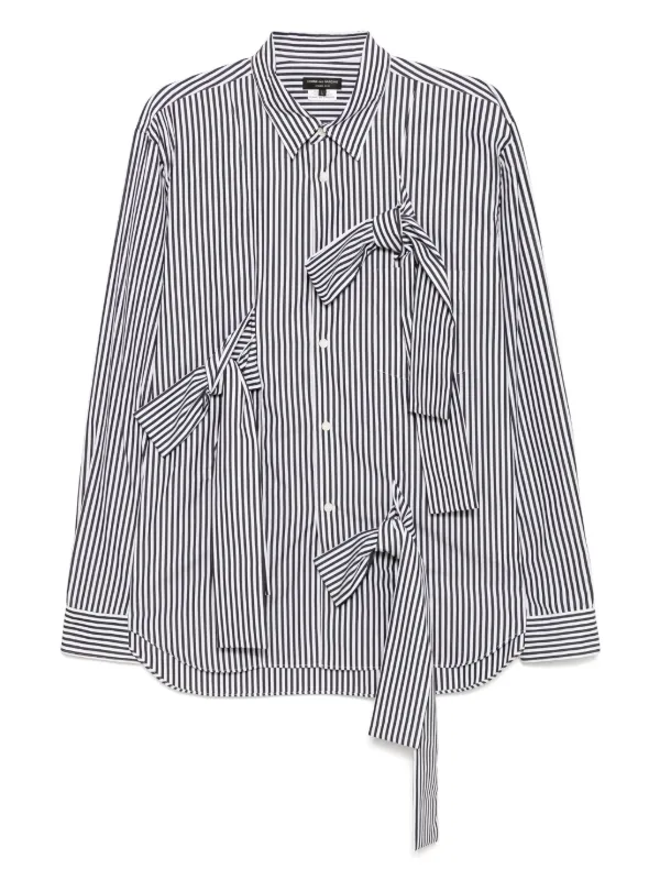 COMME des GARÇONS HOMME PLUS リボンシャツ新品 Comme Des Garçons Homme Plus リボン シャツ | ブラック | FARFETCH JP