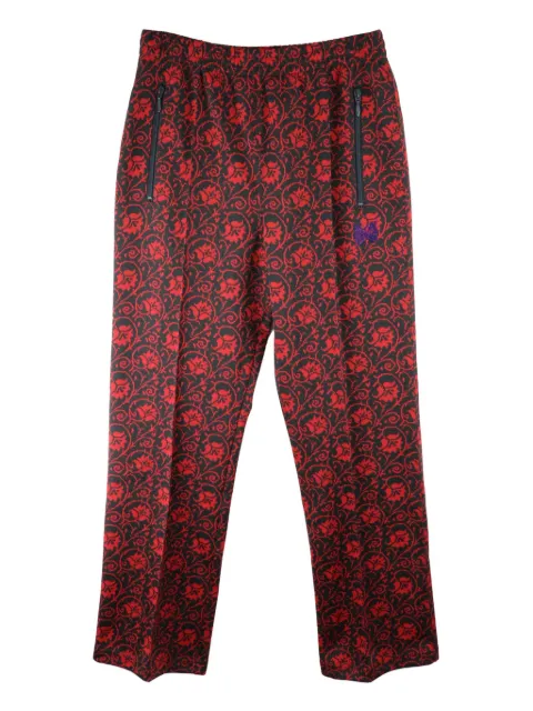 Needles floral-print trousers