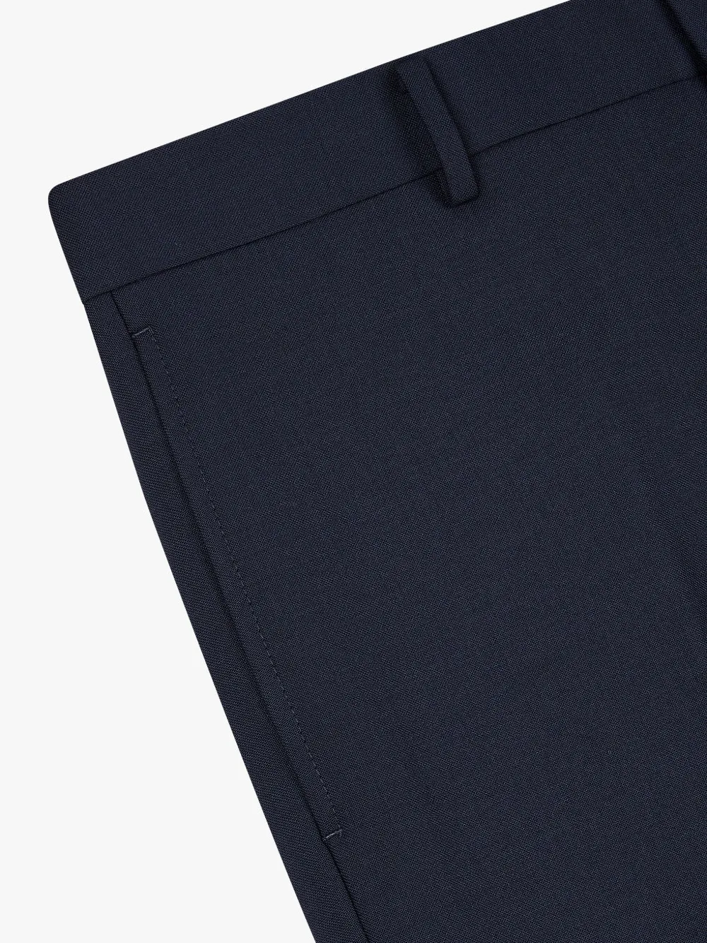 Man On The Boon. Tropical pantalon Blauw
