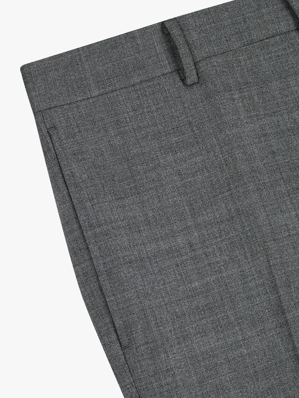 Man On The Boon. Tropical pantalon Grijs