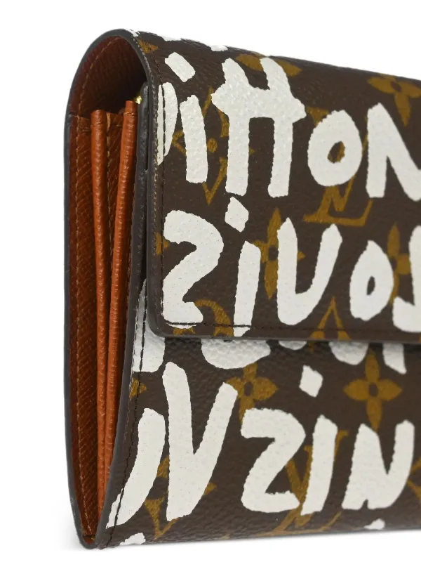 Louis Vuitton Pre-Owned 2001 Monogram-Graffiti Wallet | Brown