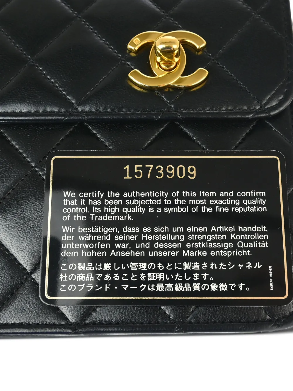 1990 Double Turn-Lock Handbag