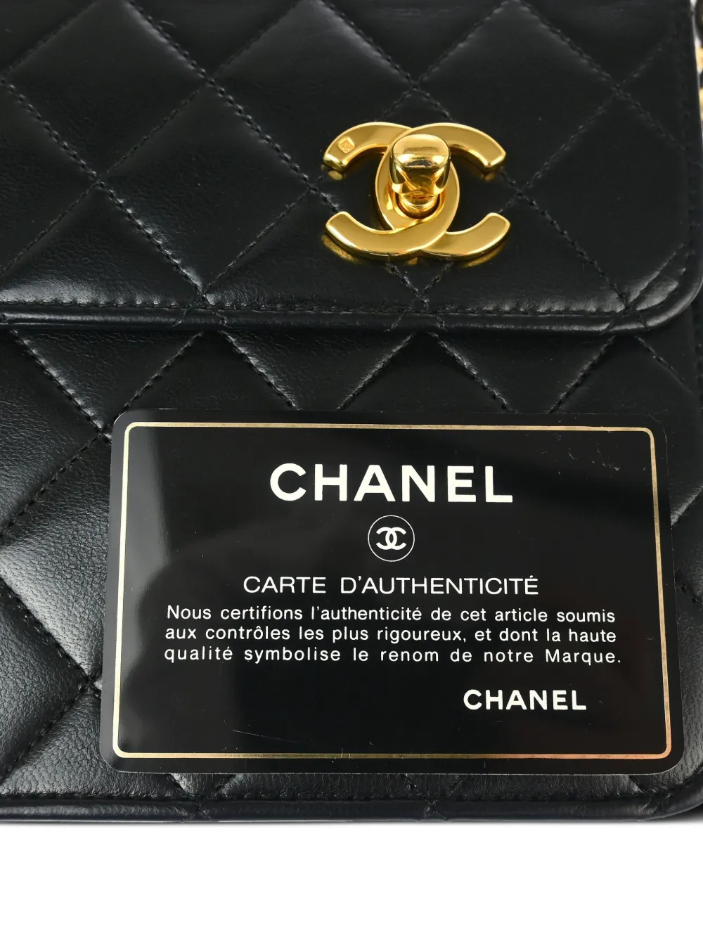 1990 Double Turn-Lock Handbag