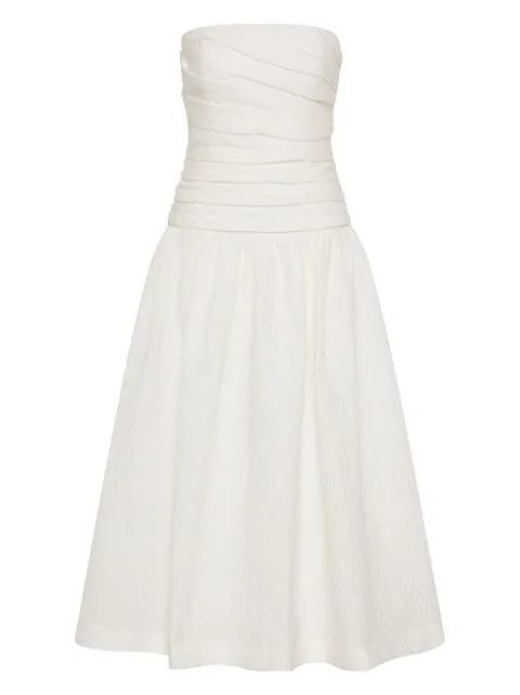 Rachel Gilbert strapless ruched dress