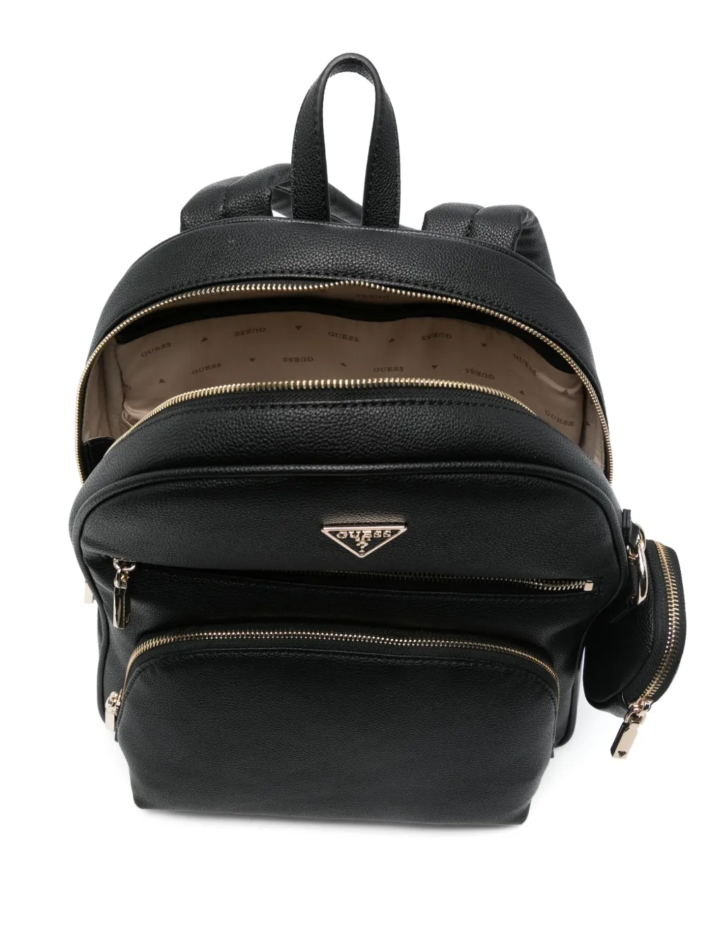 GUESS USA Rugzak met logoplakkaat Zwart