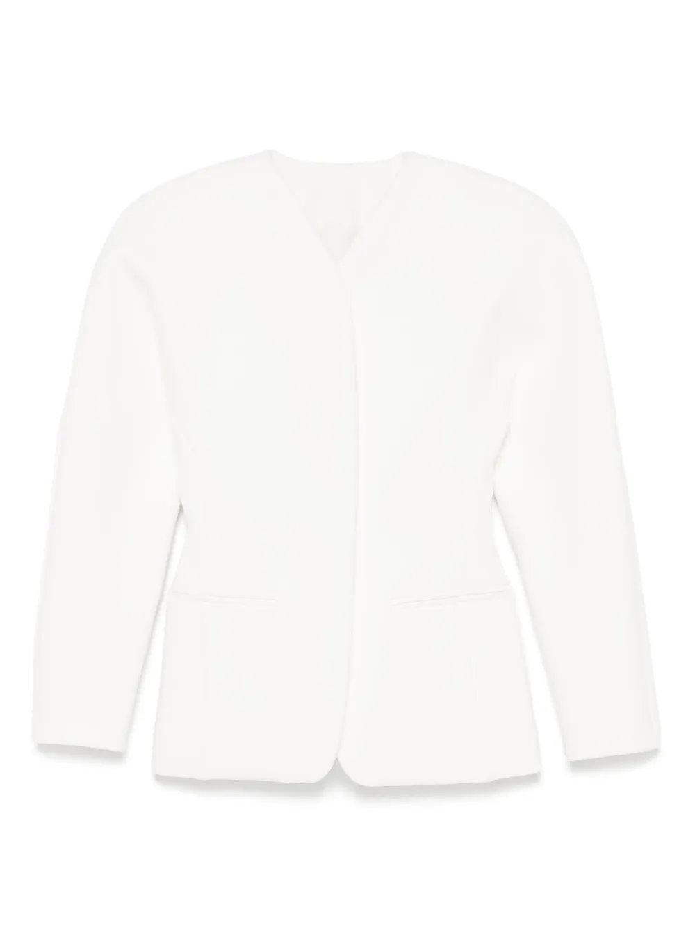 Jacquemus Le Ovalo blazer Wit