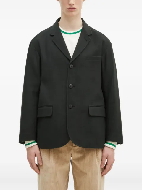 visvim three-button notched-lapel blazer