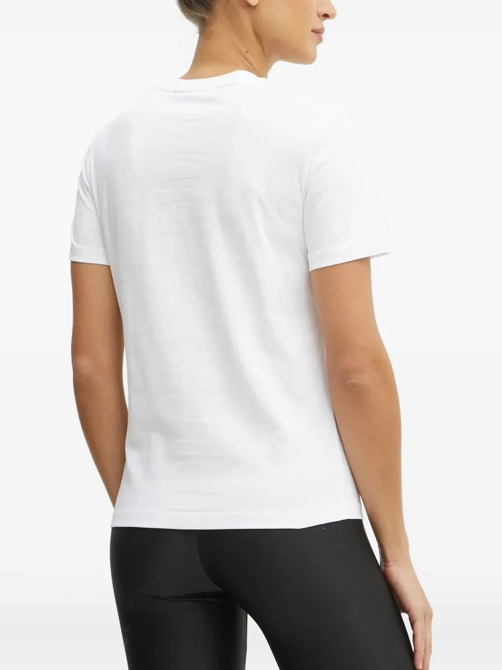 Just Cavalli T-shirt met logoprint Wit