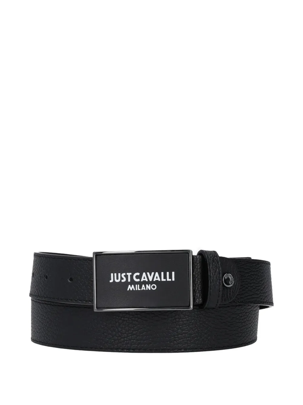 Just Cavalli cinturón con logo en la hebilla | negro | Image 1
