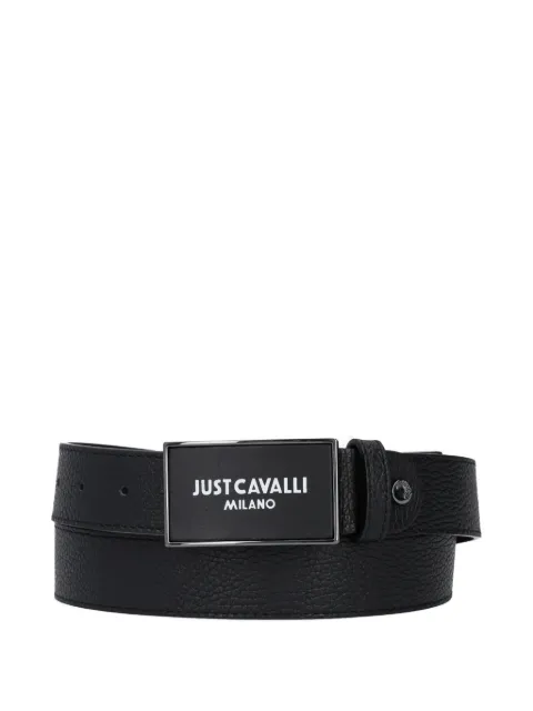 Just Cavalli logo-buckle belt 