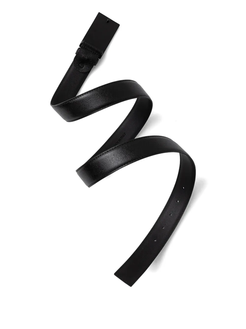 logo-buckle belt