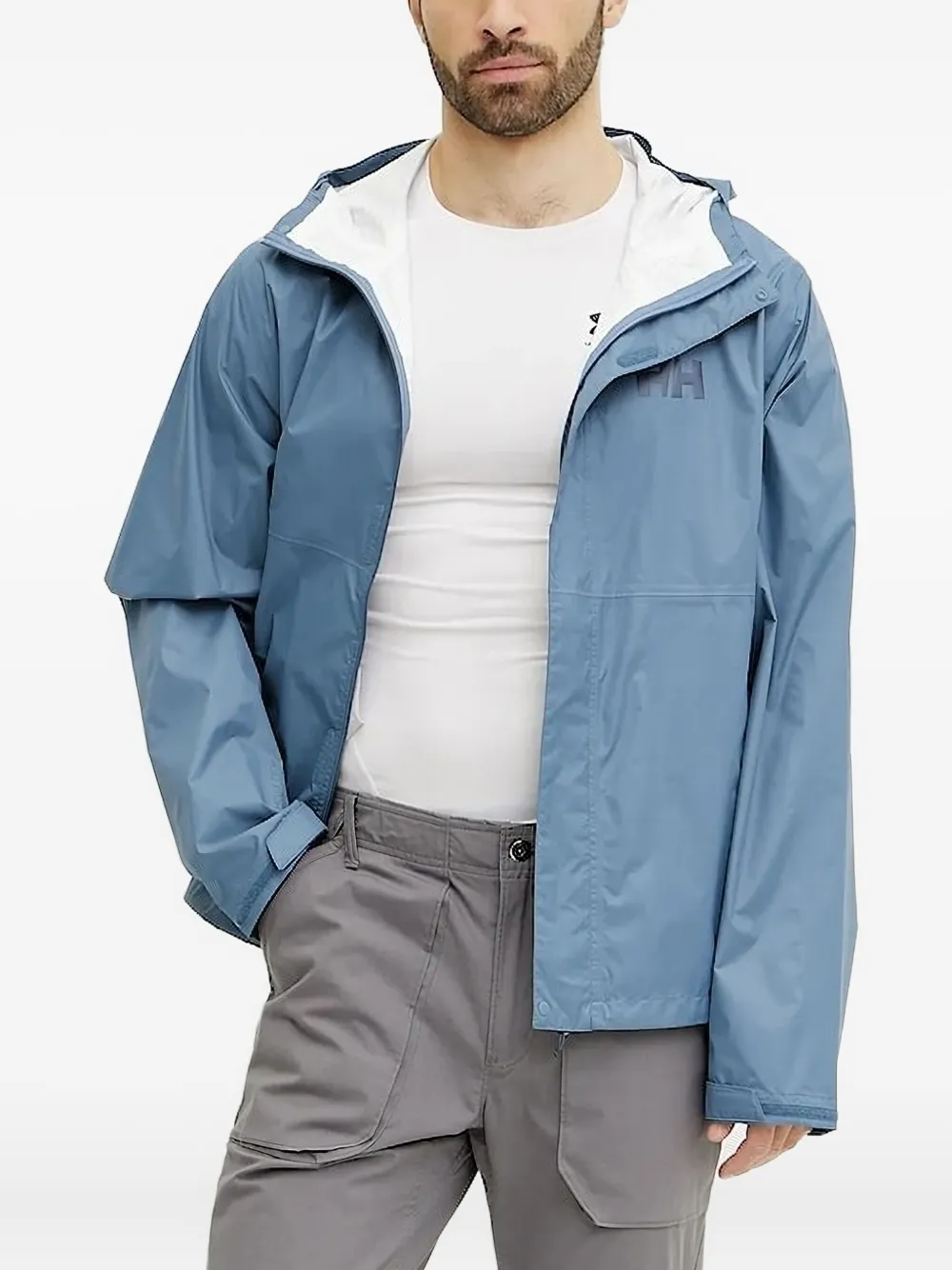 Helly Hansen Loke jack met capuchon Blauw
