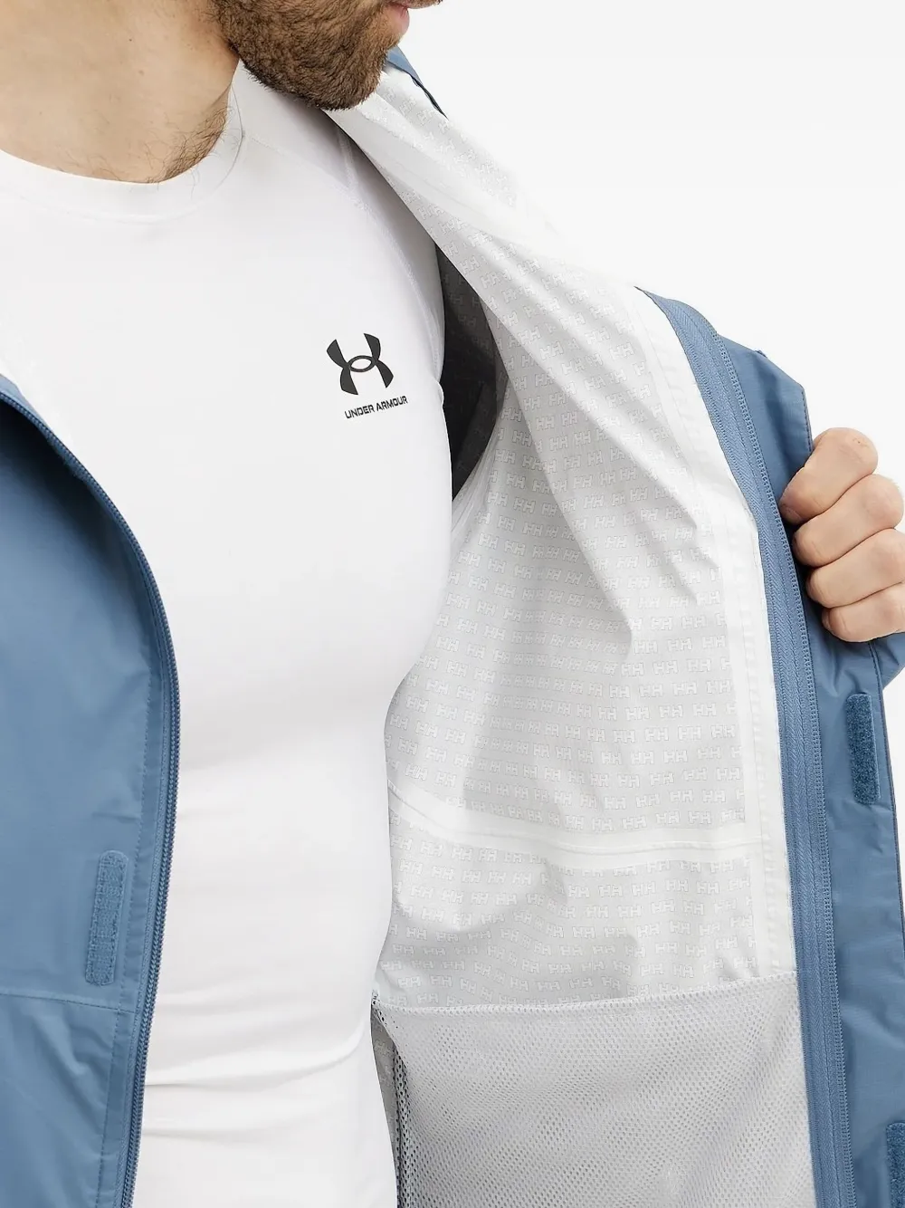 Helly Hansen Loke jack met capuchon Blauw