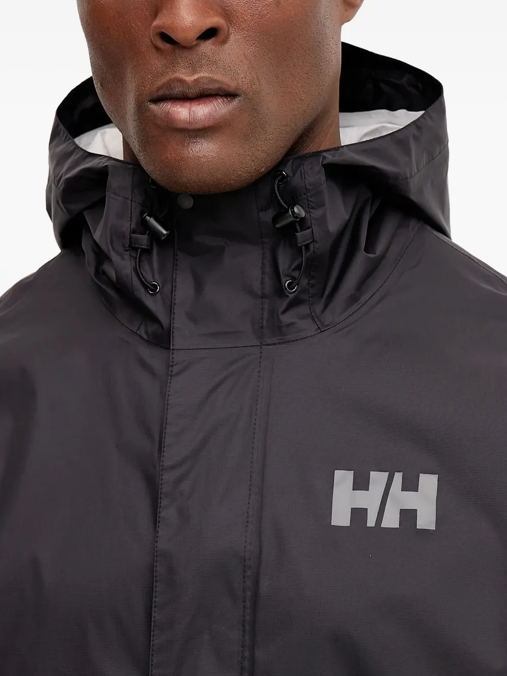 Helly Hansen Loke Hooded Jacket In Black