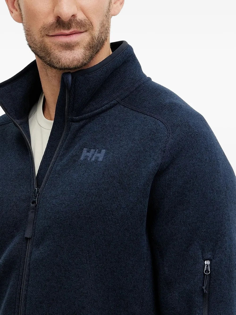 Helly Hansen Varde fleece trui met halve rits Blauw
