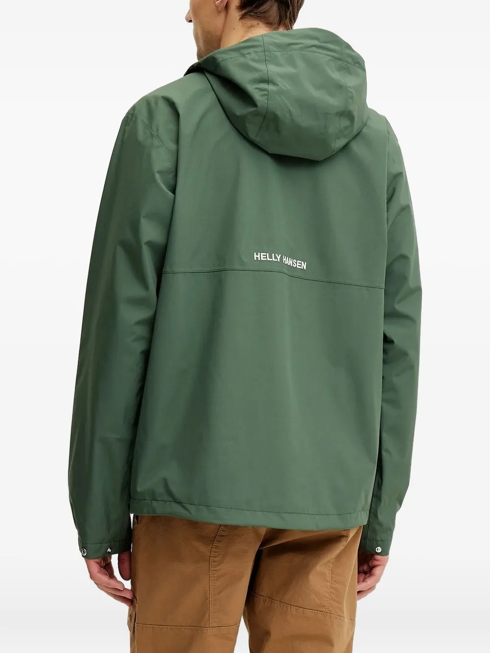 Helly Hansen Sandoy Rain jack met capuchon Groen