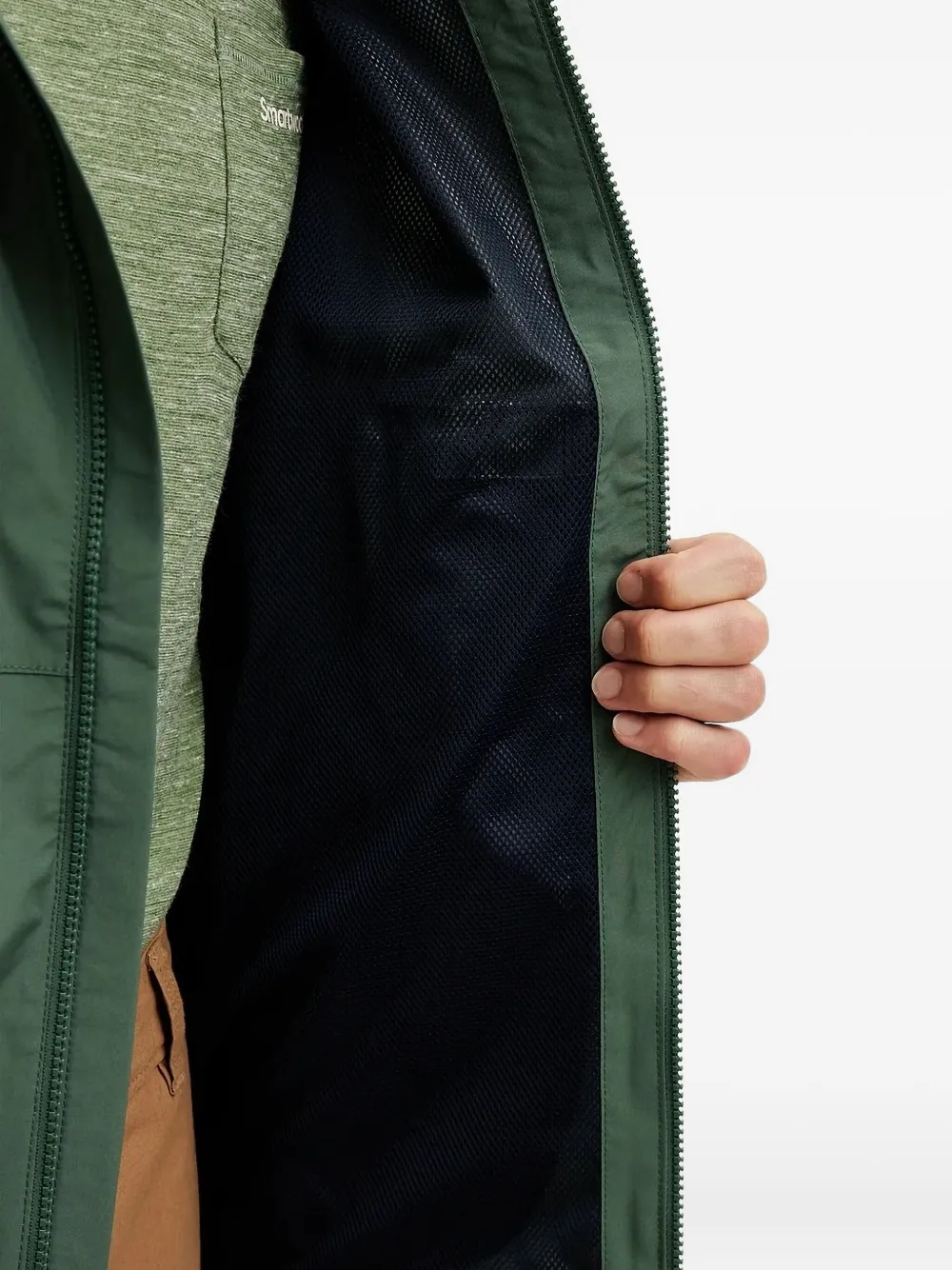 Helly Hansen Sandoy Rain jack met capuchon Groen