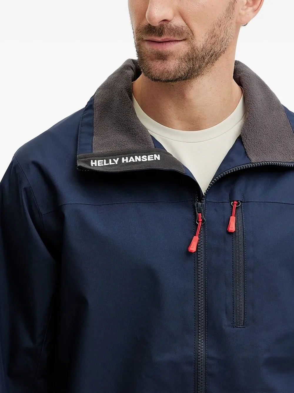 Helly Hansen Crew Sailing zip-front jacket Blauw