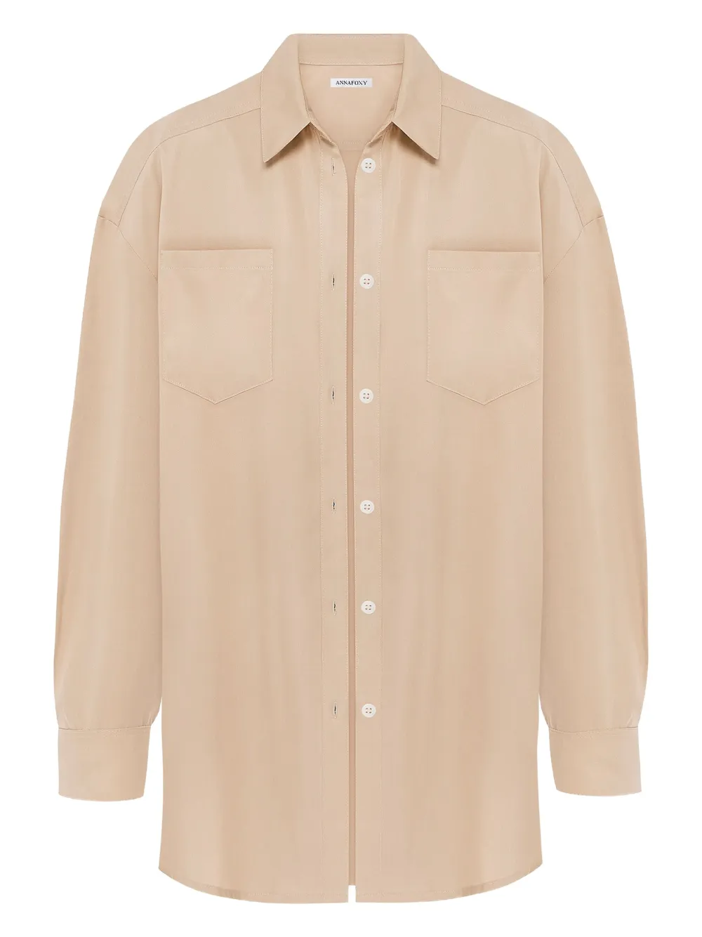 ANNAFOXY Camisa com bolso | Neutro | Image 1