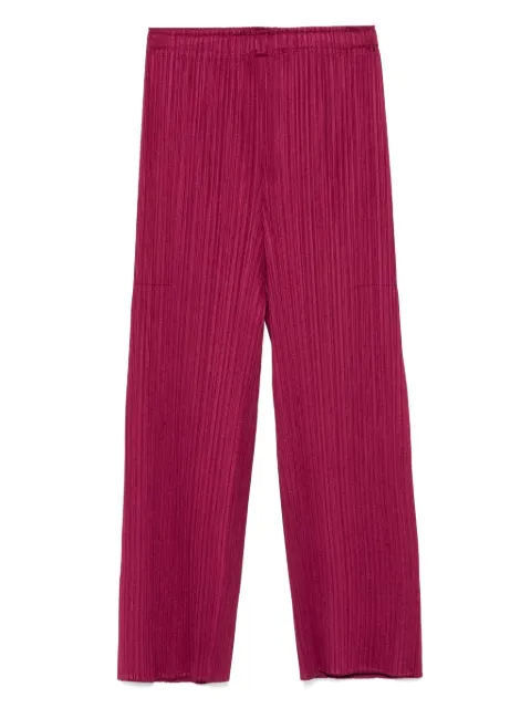 Pleats Please Issey Miyake Monthly Colors: March trousers