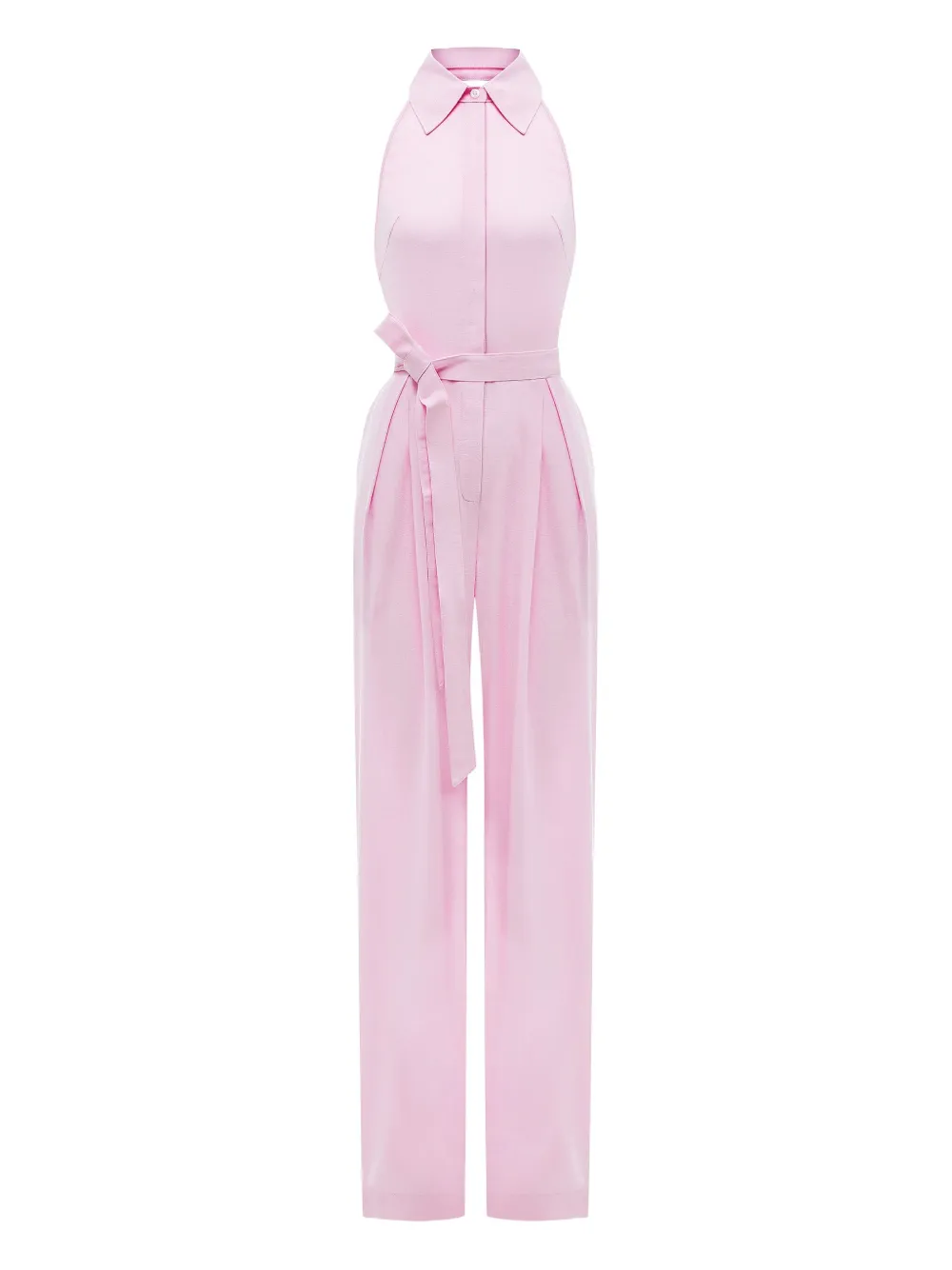 ANNAFOXY jumpsuit con cuello halter | rosado | Image 1