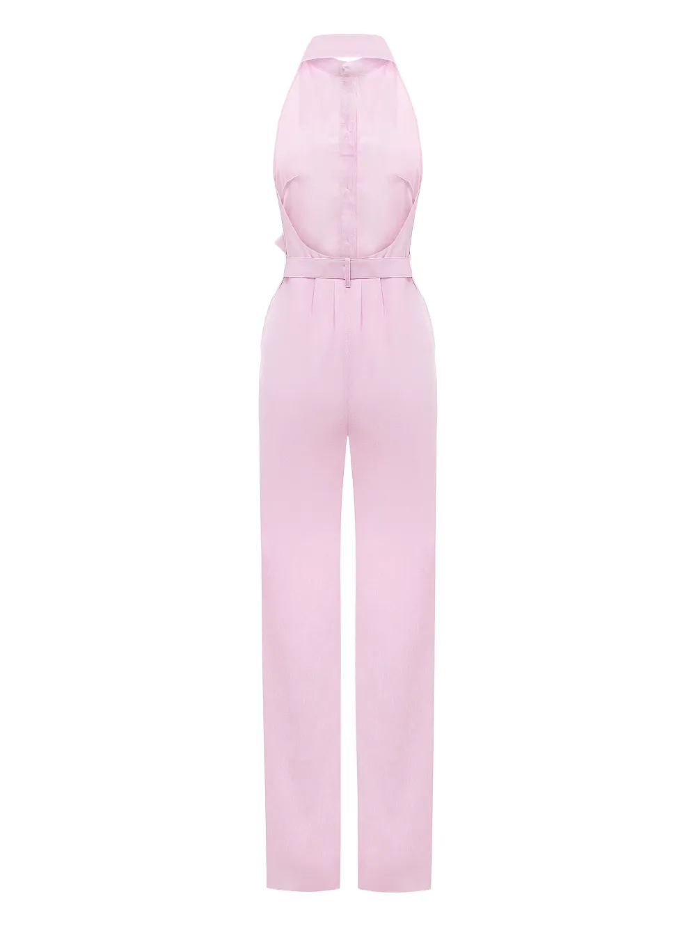 ANNAFOXY Halterneck Design Jumpsuit Pink FARFETCH PH