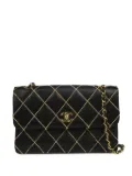 CHANEL Pre-Owned 2002 Wild Stitch Flap shoulder bag - Black
