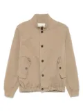 original vintage style cotton bomber jacket - Neutrals