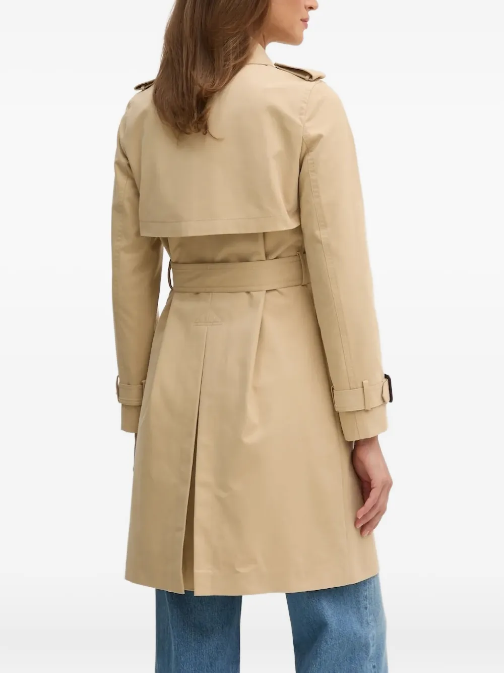 Sisley belted double-breasted trench coat | Trench Coats & Raincoats | Image 2