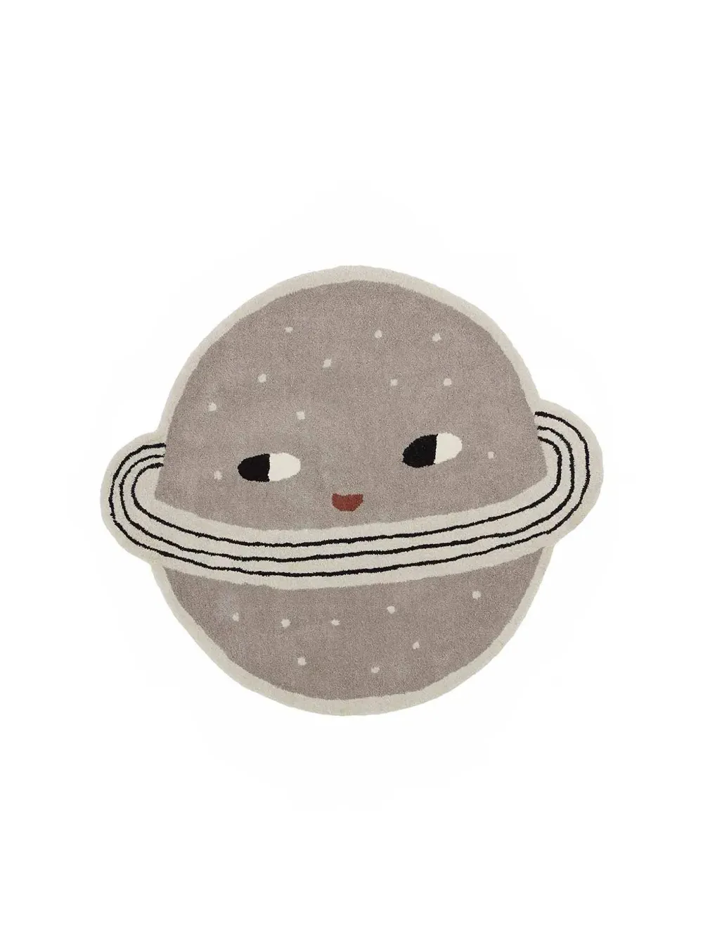 OYOY Planet rug (100cm x 116cm) | Grey | Image 1