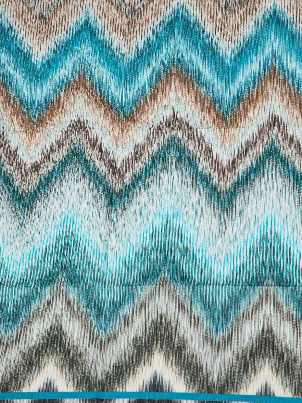 Missoni Katoenen sjaal - Blauw