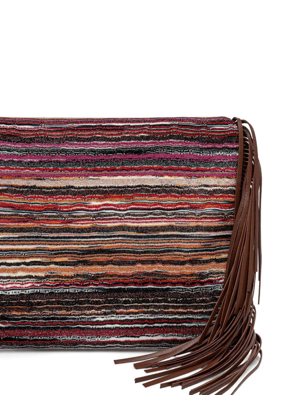 MISSONI FRINGED CLUTCH BAG