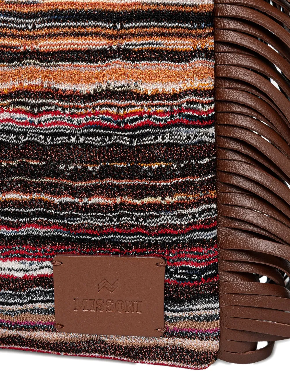 MISSONI FRINGED CLUTCH BAG
