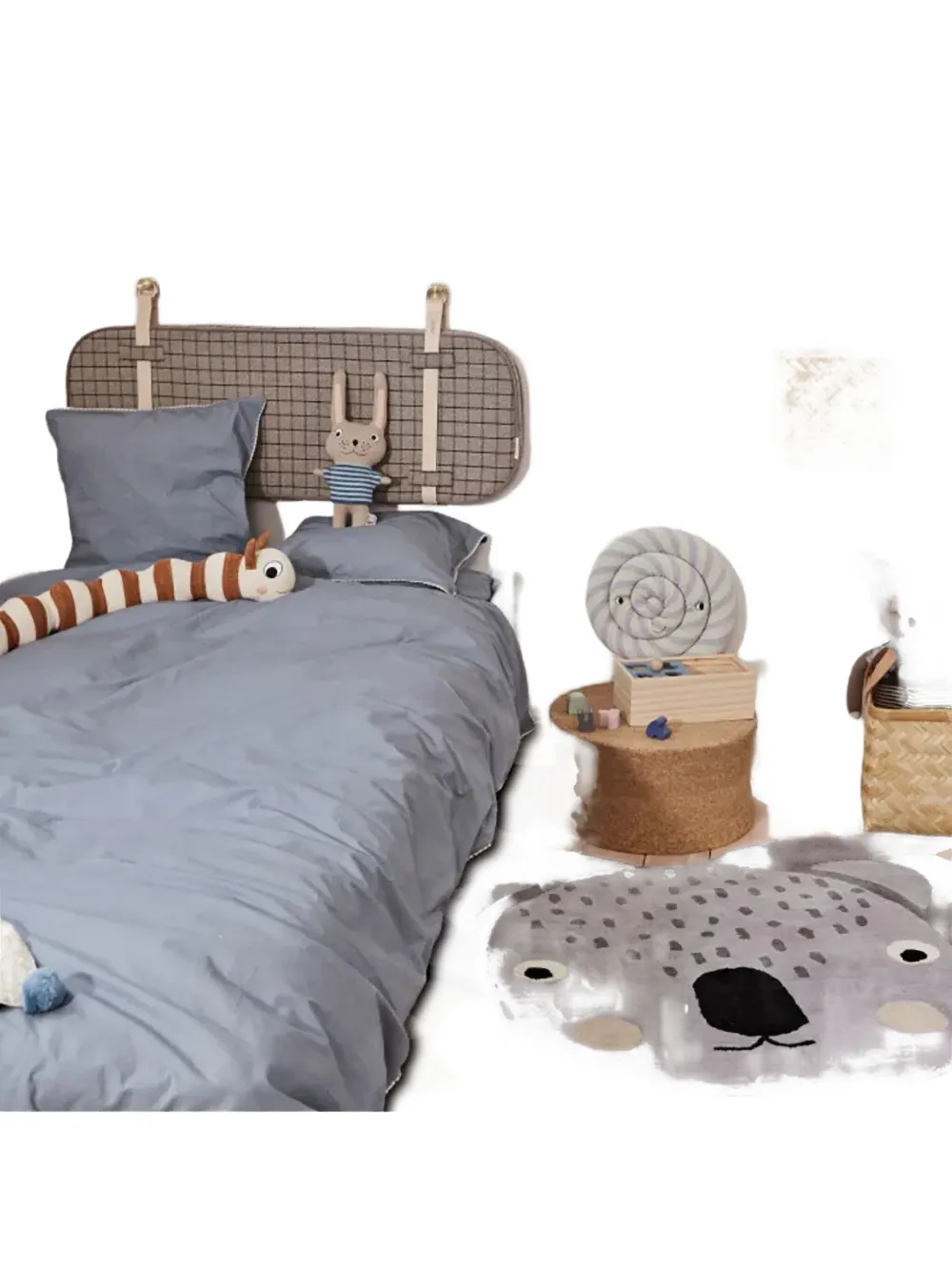 OYOY Koala rug (85cm x 100cm) | Rugs | Image 2