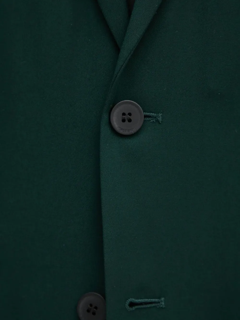Sisley Blazer met enkele rij knopen Groen
