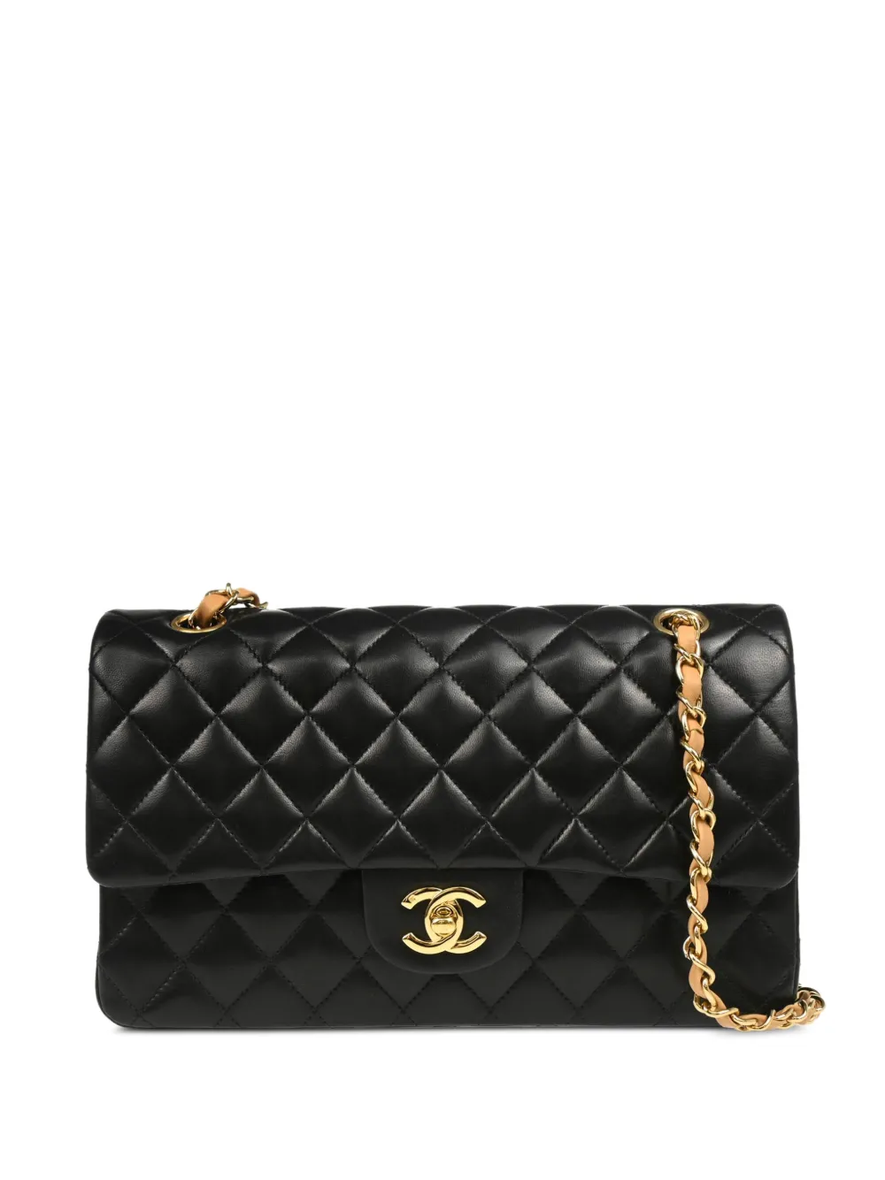 CHANEL Pre-Owned 2003 medium Double Flap shoulder bag | Black | Image 1