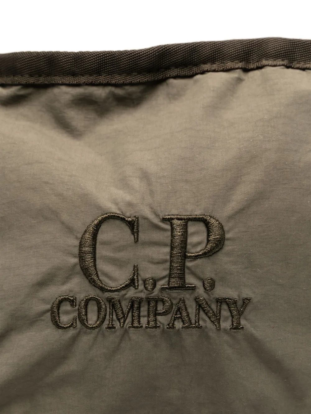 C.P. Company Plain Paper messengertas Groen