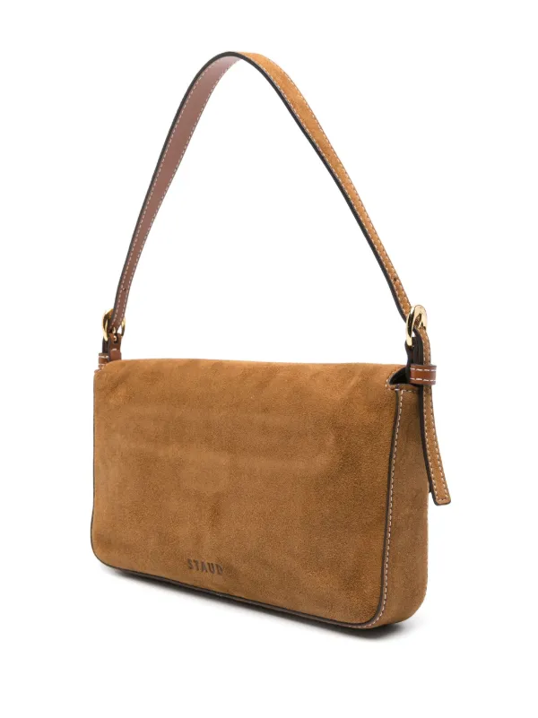 STAUD Harlow ショルダーバッグ | ブラウン | FARFETCH JP