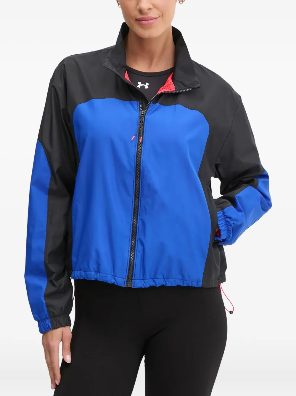 Under Armour Project Rock colour-block zip-up jacket | Varsity Jackets | Image 2