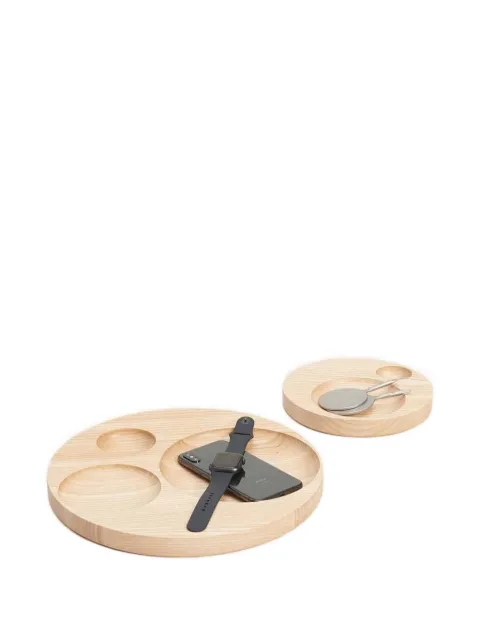 Tre Product circular-cutout wooden tray